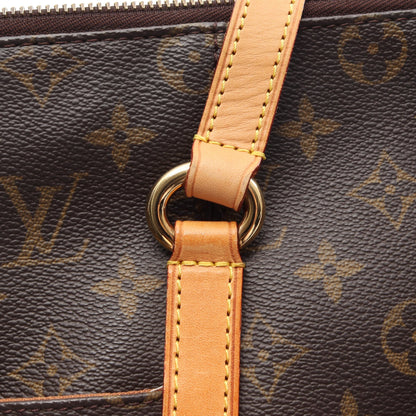 トータリーMM モノグラム ショルダーバッグ トートバッグ PVC レザー ブラウン ルイヴィトン バッグ LOUIS VUITTON