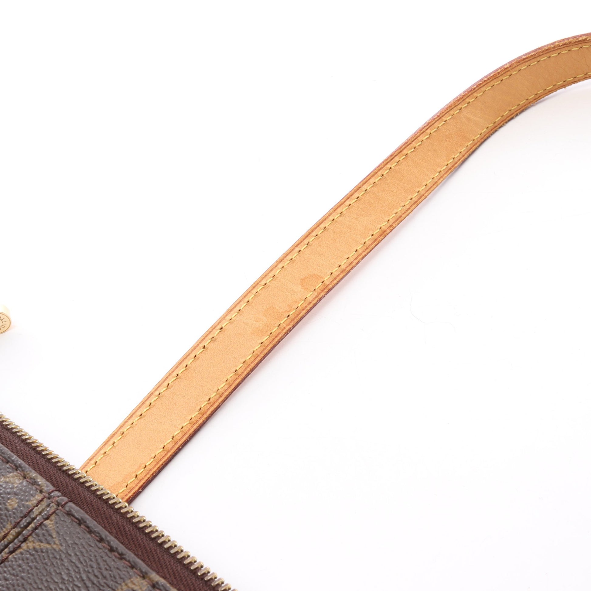 トータリーMM モノグラム ショルダーバッグ トートバッグ PVC レザー ブラウン ルイヴィトン バッグ LOUIS VUITTON