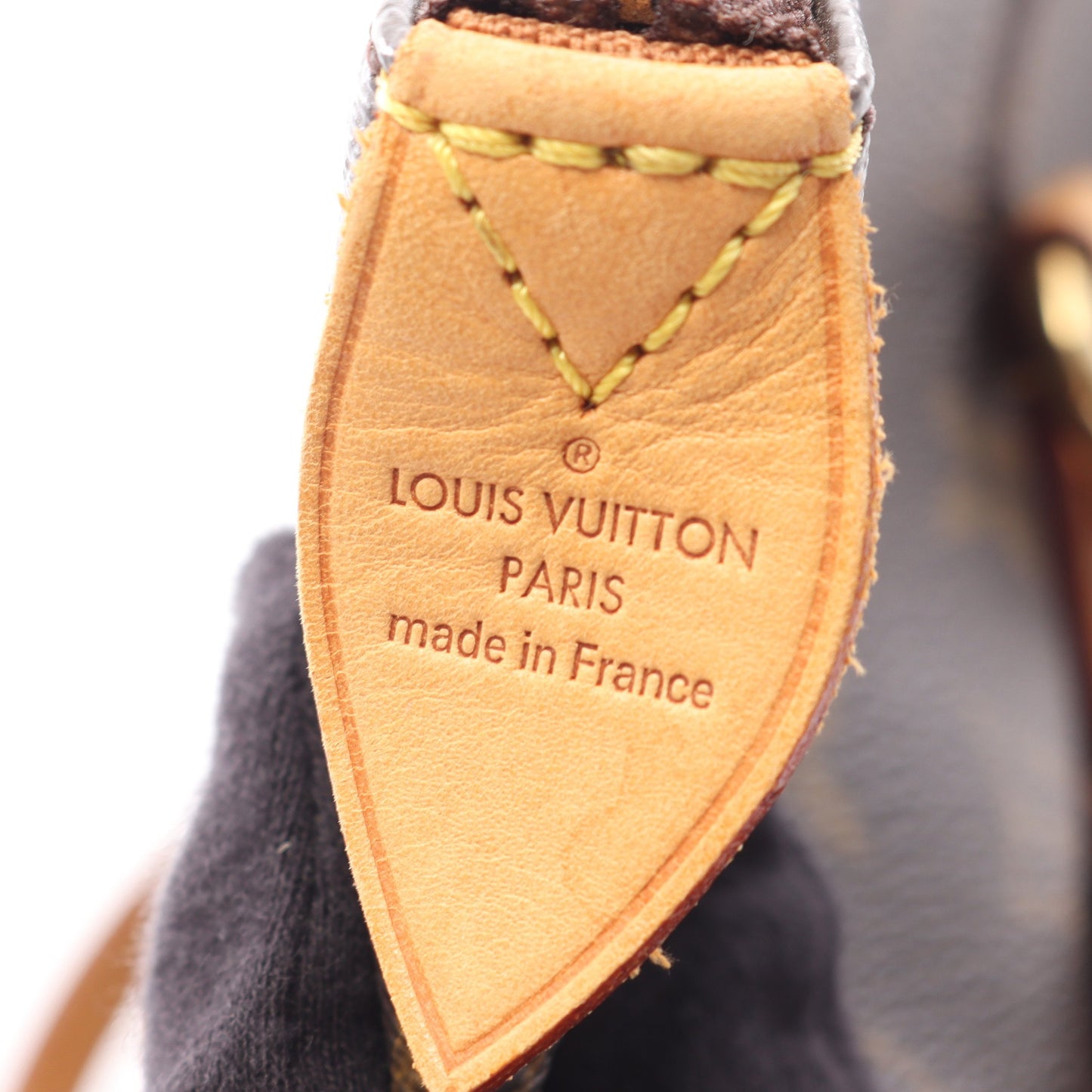 トータリーMM モノグラム ショルダーバッグ トートバッグ PVC レザー ブラウン ルイヴィトン バッグ LOUIS VUITTON