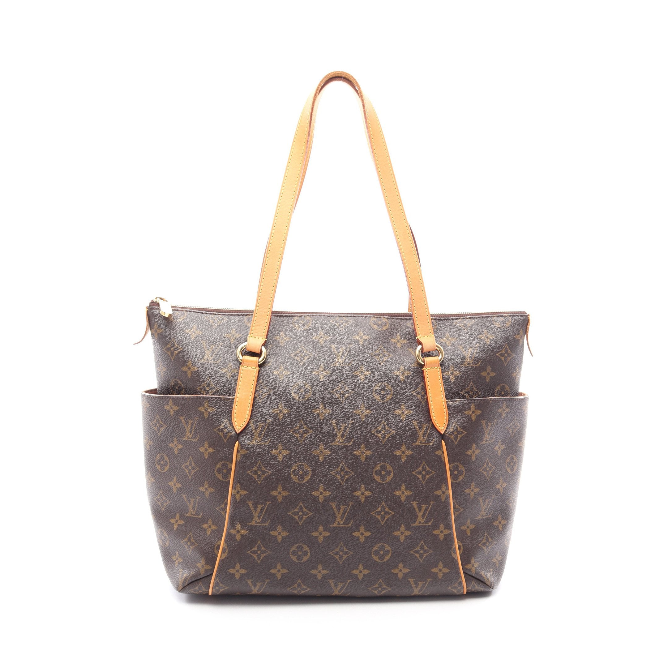 LOUIS VUITTON ルイヴィトン トータリー トートバッグ ヴィンテージ モノグラム ショルダーバッグ PVC ブラウン レディース【中古】 LOUIS VUITTON - 綺麗 LOUIS VUITTON ルイヴィトン トータリーPM