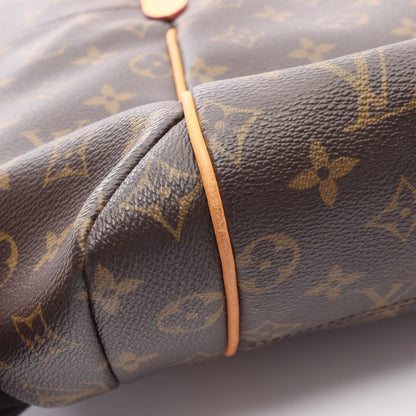 トータリーMM モノグラム ショルダーバッグ トートバッグ PVC レザー ブラウン ルイヴィトン バッグ LOUIS VUITTON