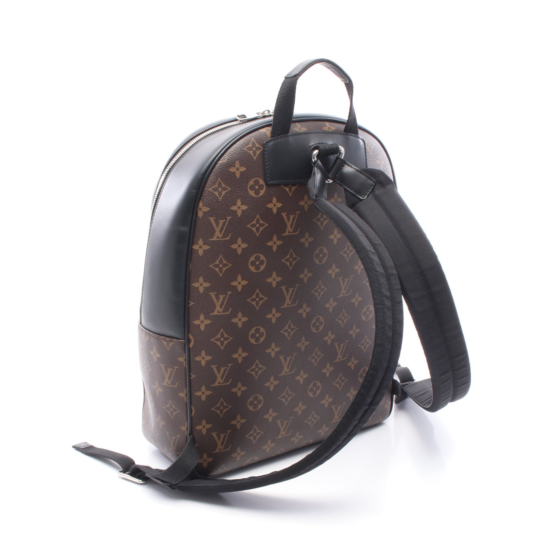 ジョッシュ モノグラムマカサー バックパック リュックサック PVC レザー ブラウン ブラック ルイヴィトン バッグ LOUIS VUITTON