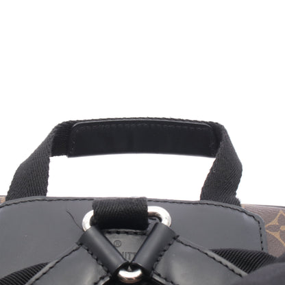 ジョッシュ モノグラムマカサー バックパック リュックサック PVC レザー ブラウン ブラック ルイヴィトン バッグ LOUIS VUITTON