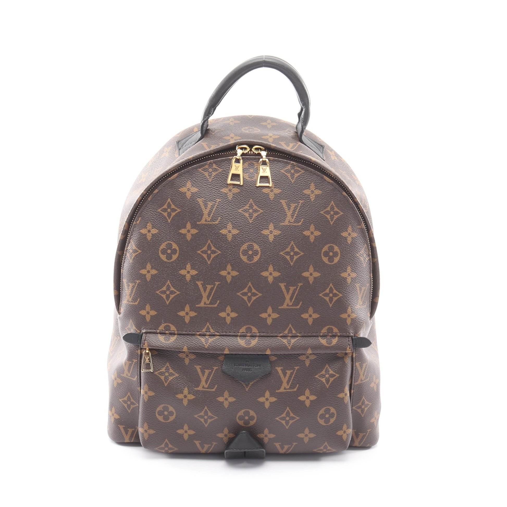 パームスプリングス バックパックMM モノグラム リュックサック PVC レザー ブラウン ルイヴィトン バッグ LOUIS VUITTON
