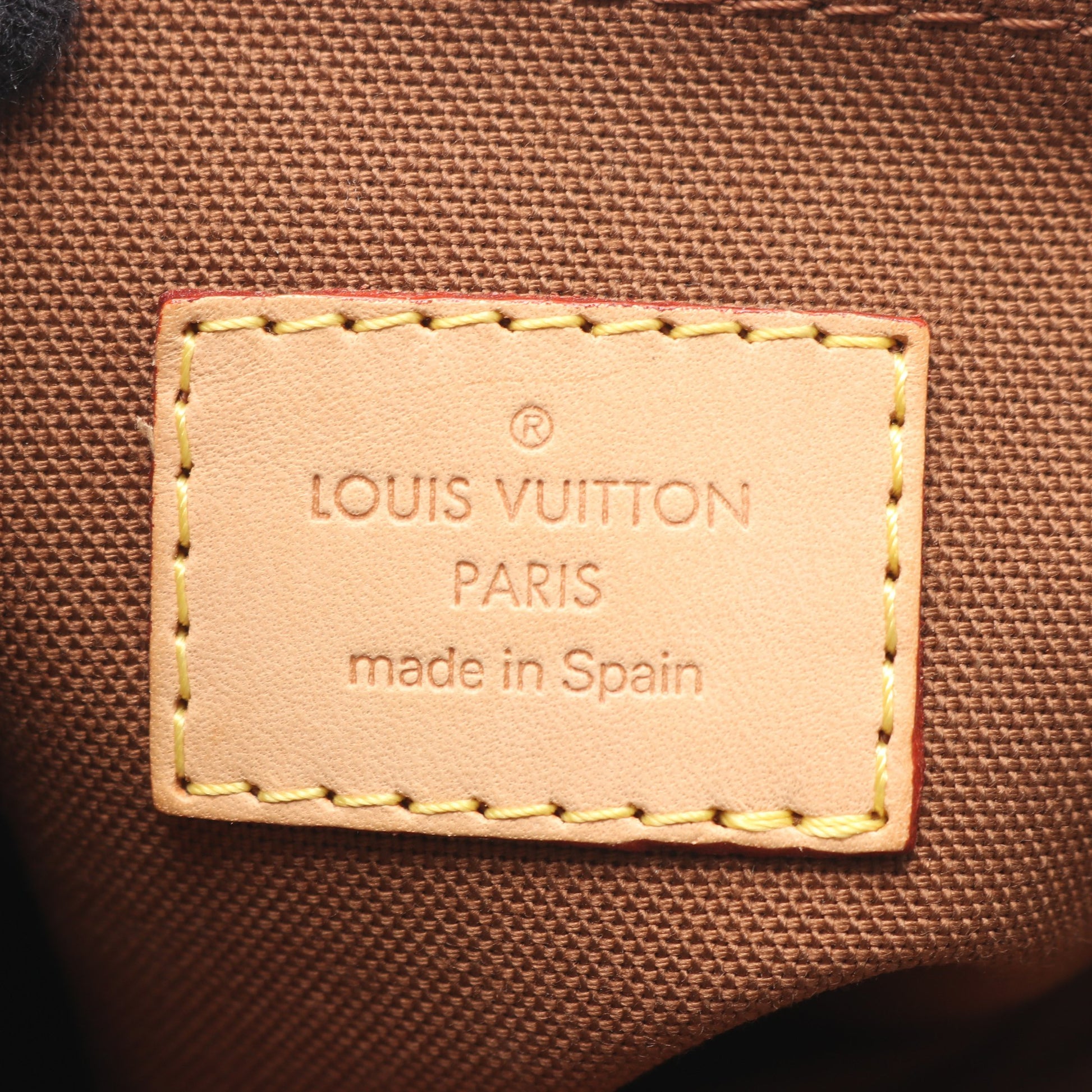 オデオンPM モノグラム ショルダーバッグ PVC レザー ブラウン ルイヴィトン バッグ LOUIS VUITTON