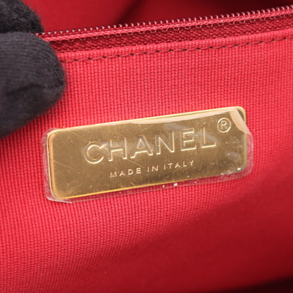 シャネル 19 コンビ金具 チェーンショルダーバッグ ラムスキン ブラック シャネル バッグ CHANEL