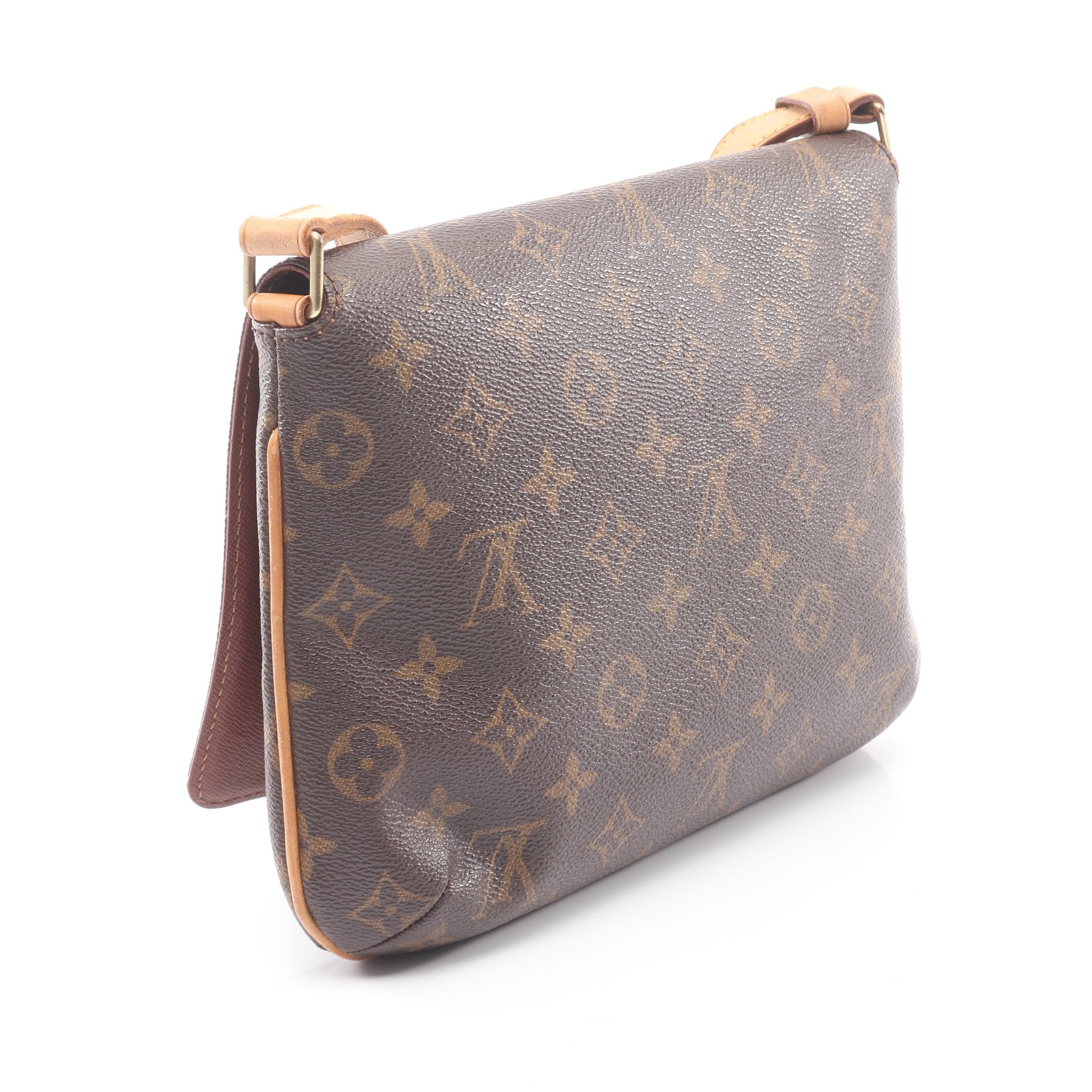 LOUIS VUITTON ルイヴィトン ミュゼットタンゴ ショート ヴィンテージ モノグラム ショルダーバッグ PVC ブラウン レディース【中古】 LOUIS VUITTON ルイヴィトン ミュゼットタンゴ ショート モノグラム