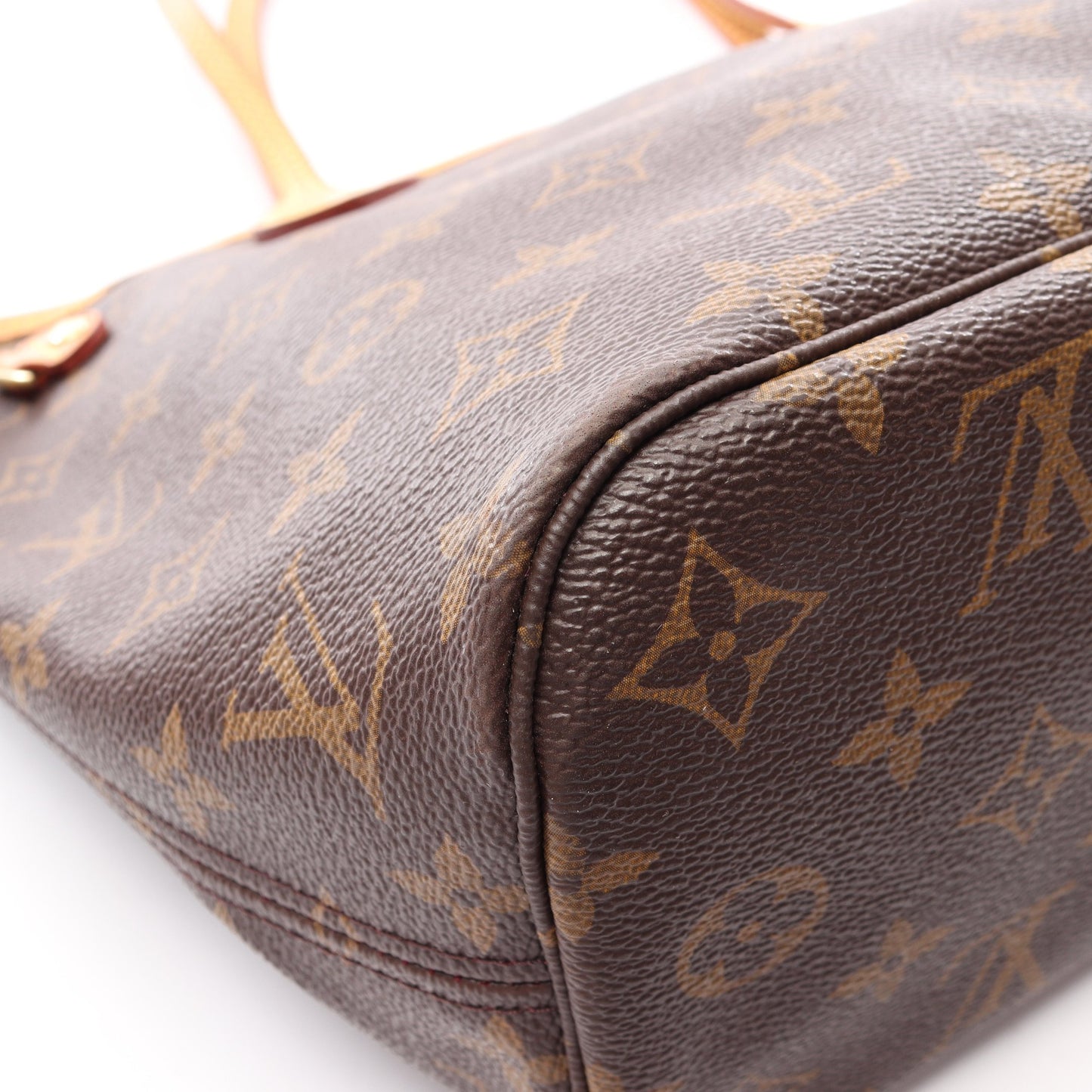 ネヴァーフルPM モノグラム ピヴォワンヌ ハンドバッグ トートバッグ PVC レザー ブラウン ルイヴィトン バッグ LOUIS VUITTON
