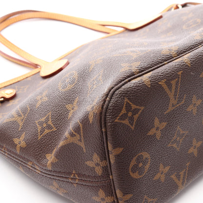 ネヴァーフルPM モノグラム ピヴォワンヌ ハンドバッグ トートバッグ PVC レザー ブラウン ルイヴィトン バッグ LOUIS VUITTON