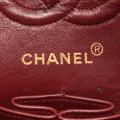 マトラッセ Wフラップ Wチェーンショルダーバッグ ラムスキン ブラック ゴールド金具 シャネル バッグ CHANEL