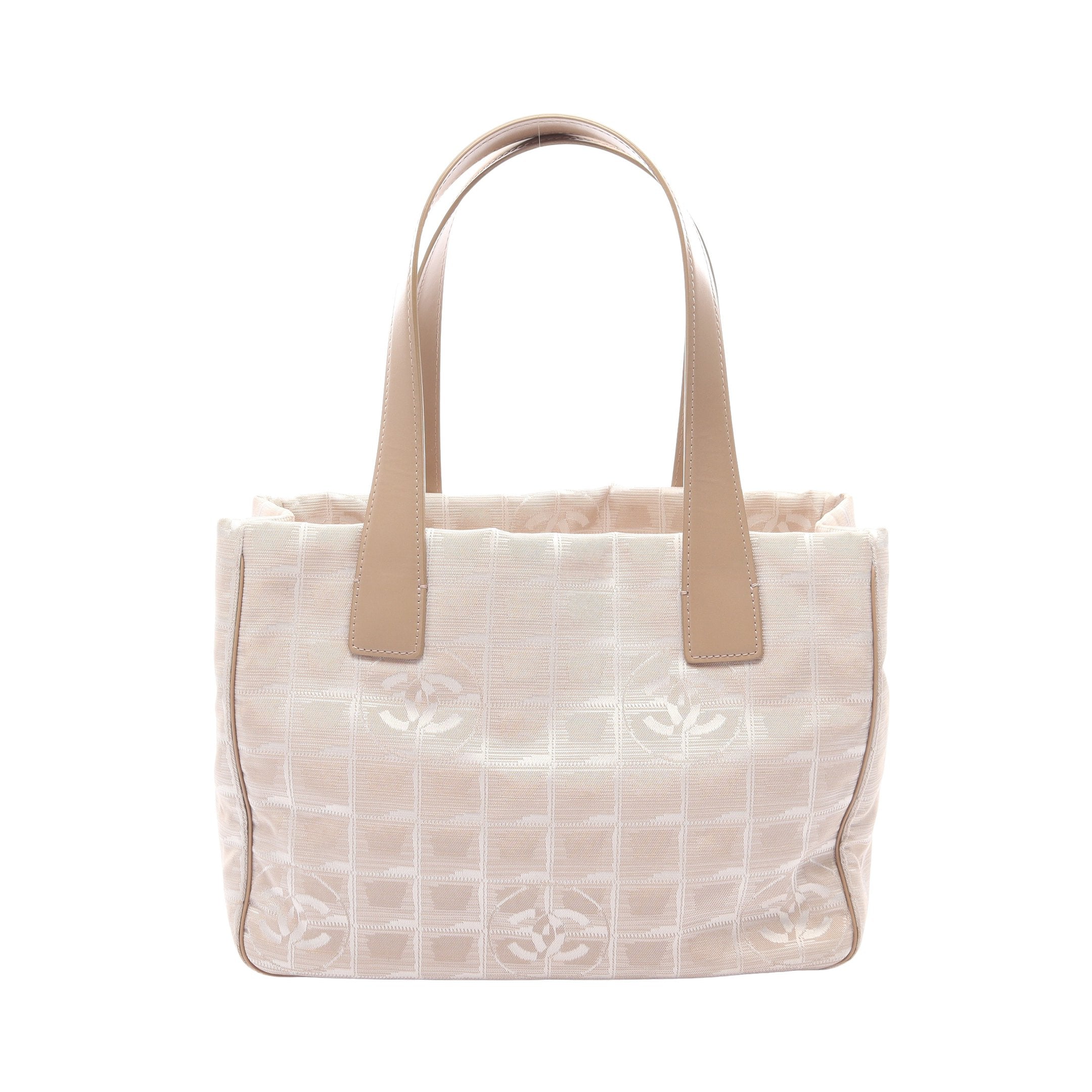 CHANEL ニュートラベルライン トートPMゴールド ニュートラベルラインPM ハンドバッグ トートバッグ ナイロン