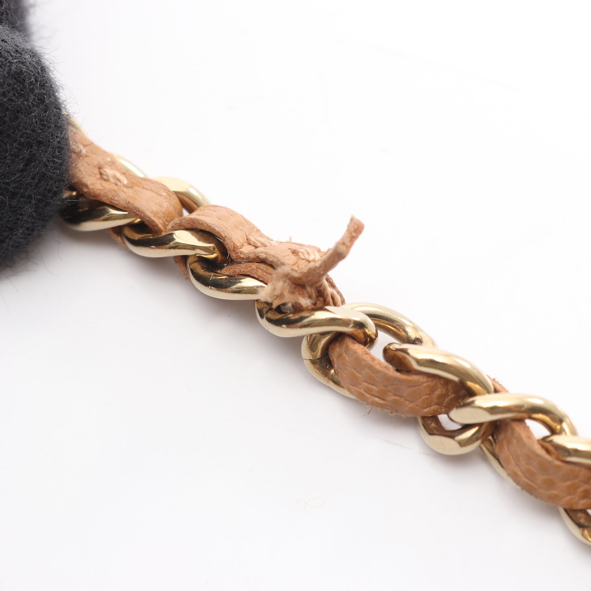 マトラッセ チェーンウォレット キャビアスキン ライトブラウン ゴールド金具 シャネル バッグ CHANEL
