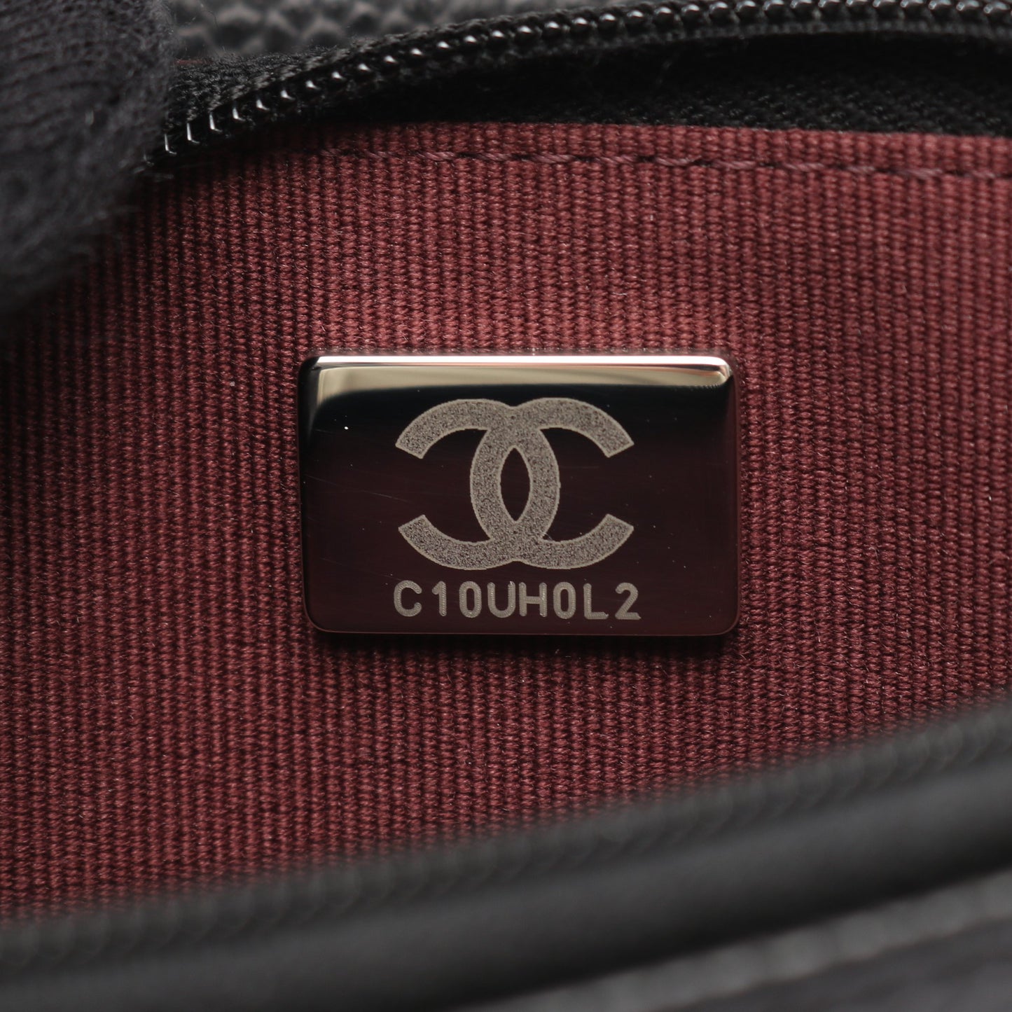 マトラッセ チェーンウォレット キャビアスキン ブラック シルバー金具 シャネル バッグ CHANEL