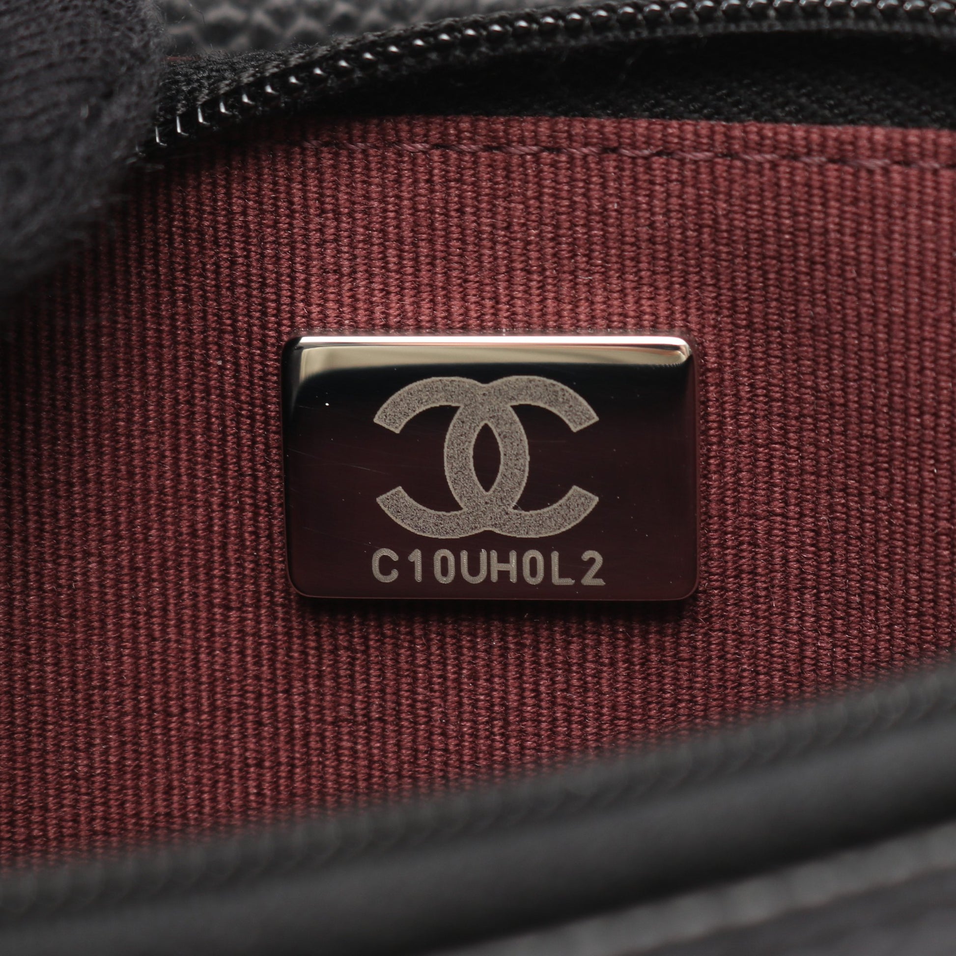 マトラッセ チェーンウォレット キャビアスキン ブラック シルバー金具 シャネル バッグ CHANEL