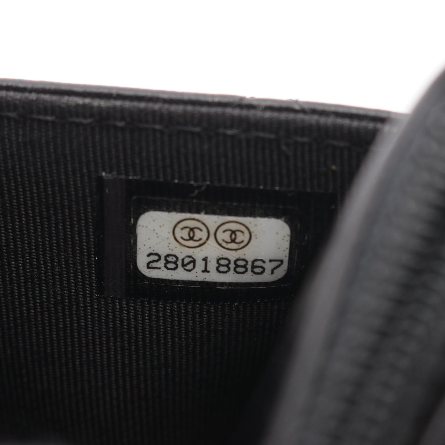 マトラッセ エジプトチャーム チェーンウォレット ラムスキン ブラック ゴールド金具 シャネル バッグ CHANEL