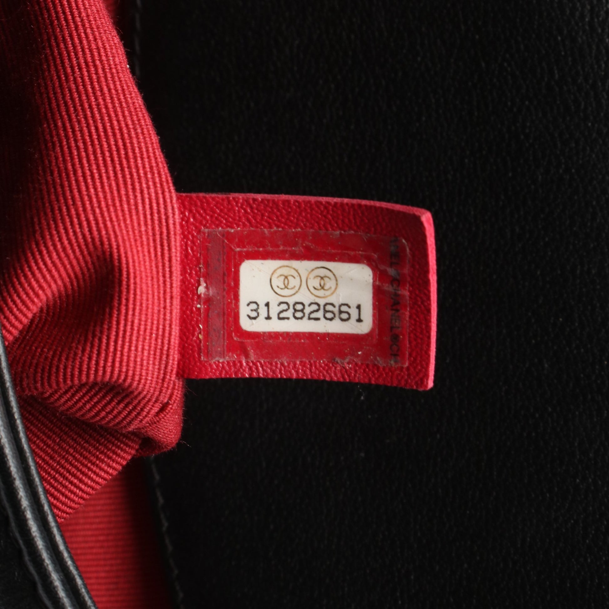 マトラッセ フェイクパール ショルダーバッグ ショルダーバッグ レザー ブラック ゴールド金具 シャネル バッグ CHANEL