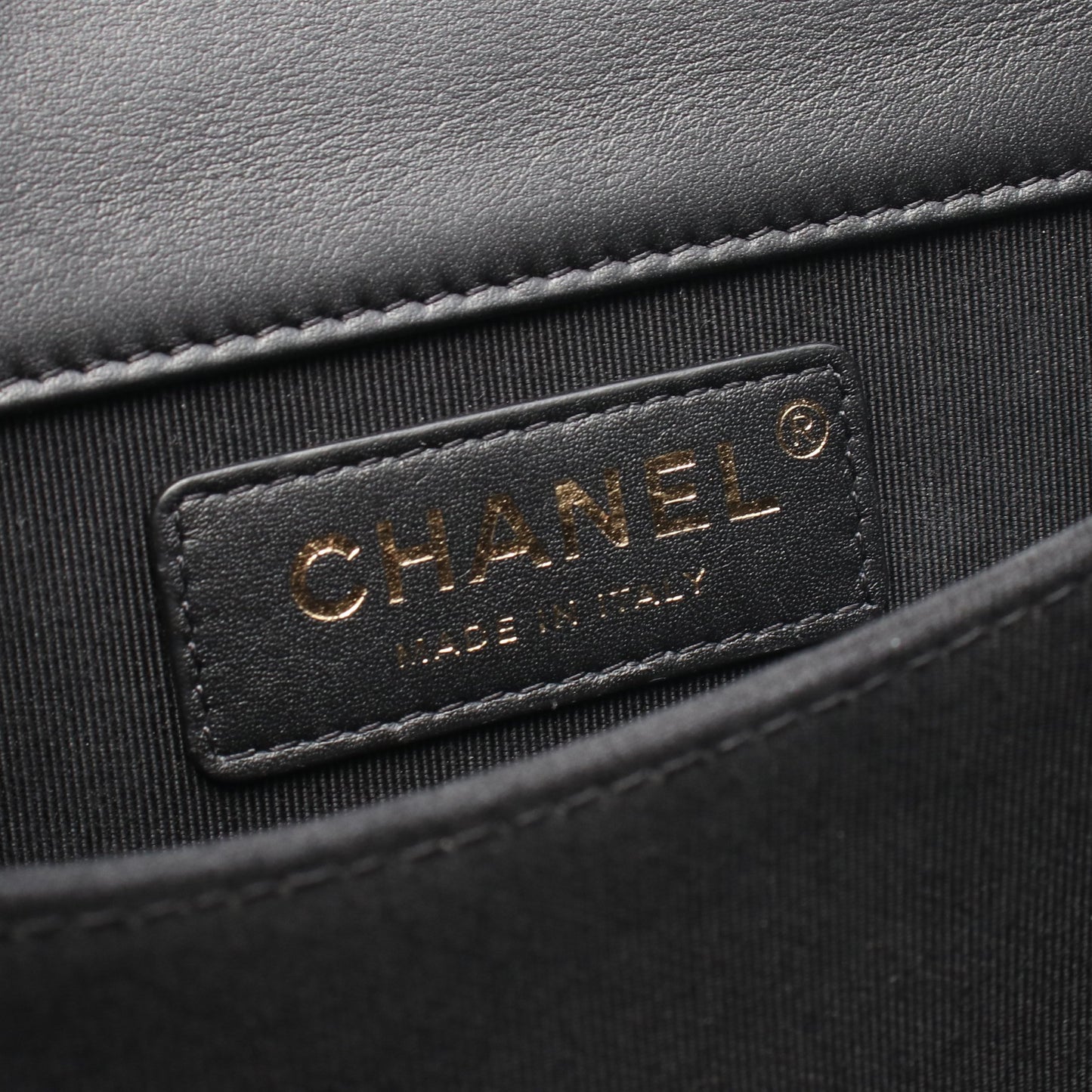 ボーイシャネル マトラッセ チェーンショルダーバッグ ラムスキン ブラック ゴールド金具 シャネル バッグ CHANEL