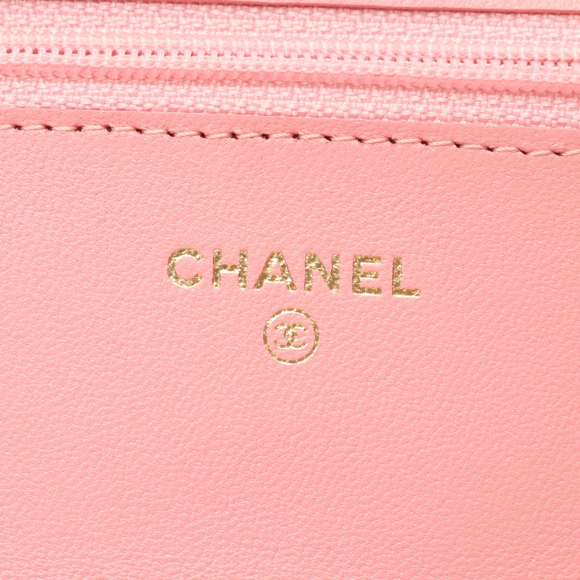マトラッセ チェーンウォレット ラムスキン ピンク ゴールド金具 シャネル バッグ CHANEL