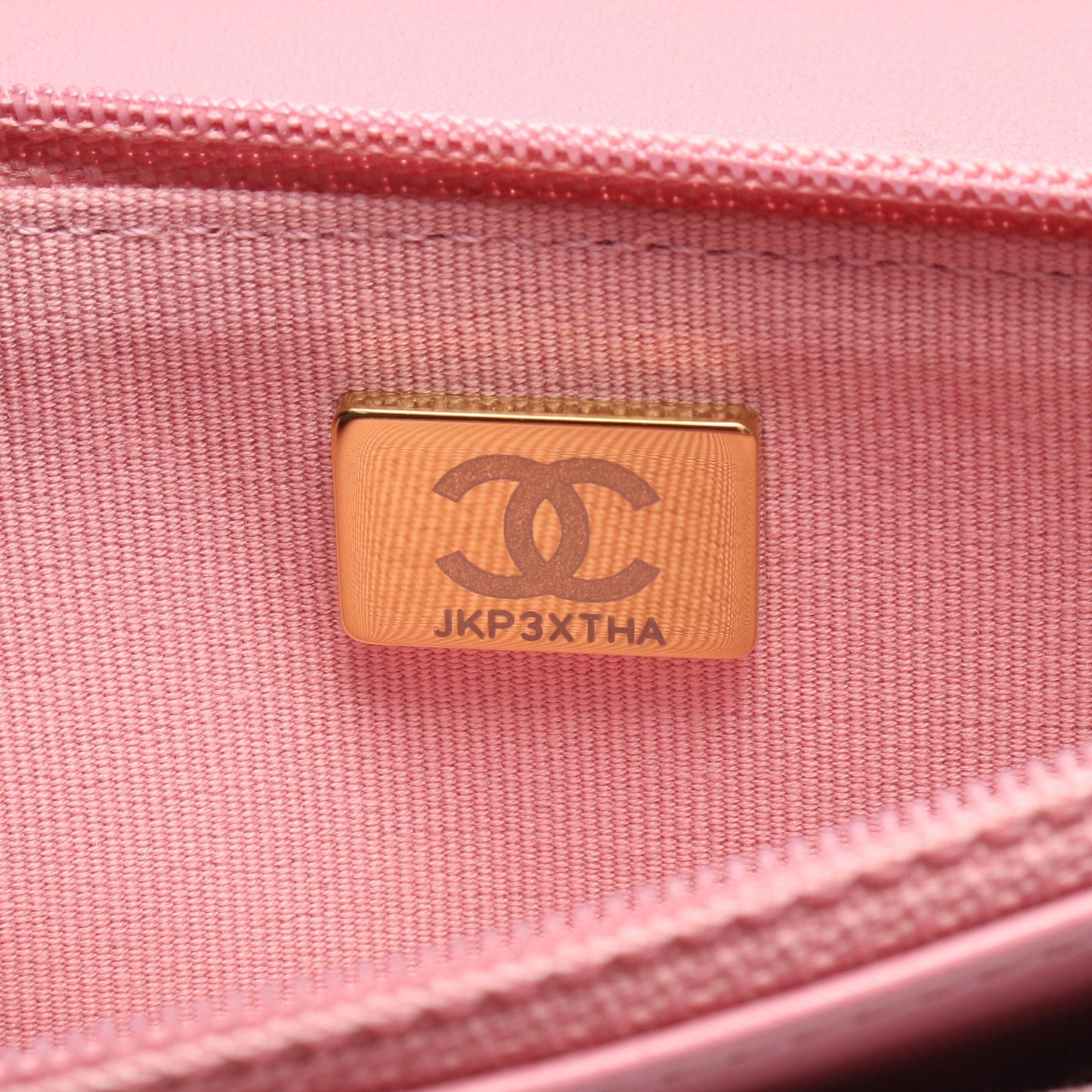 トレンディCC マトラッセ チェーンウォレット ラムスキン ピンク ゴールド金具 シャネル バッグ CHANEL