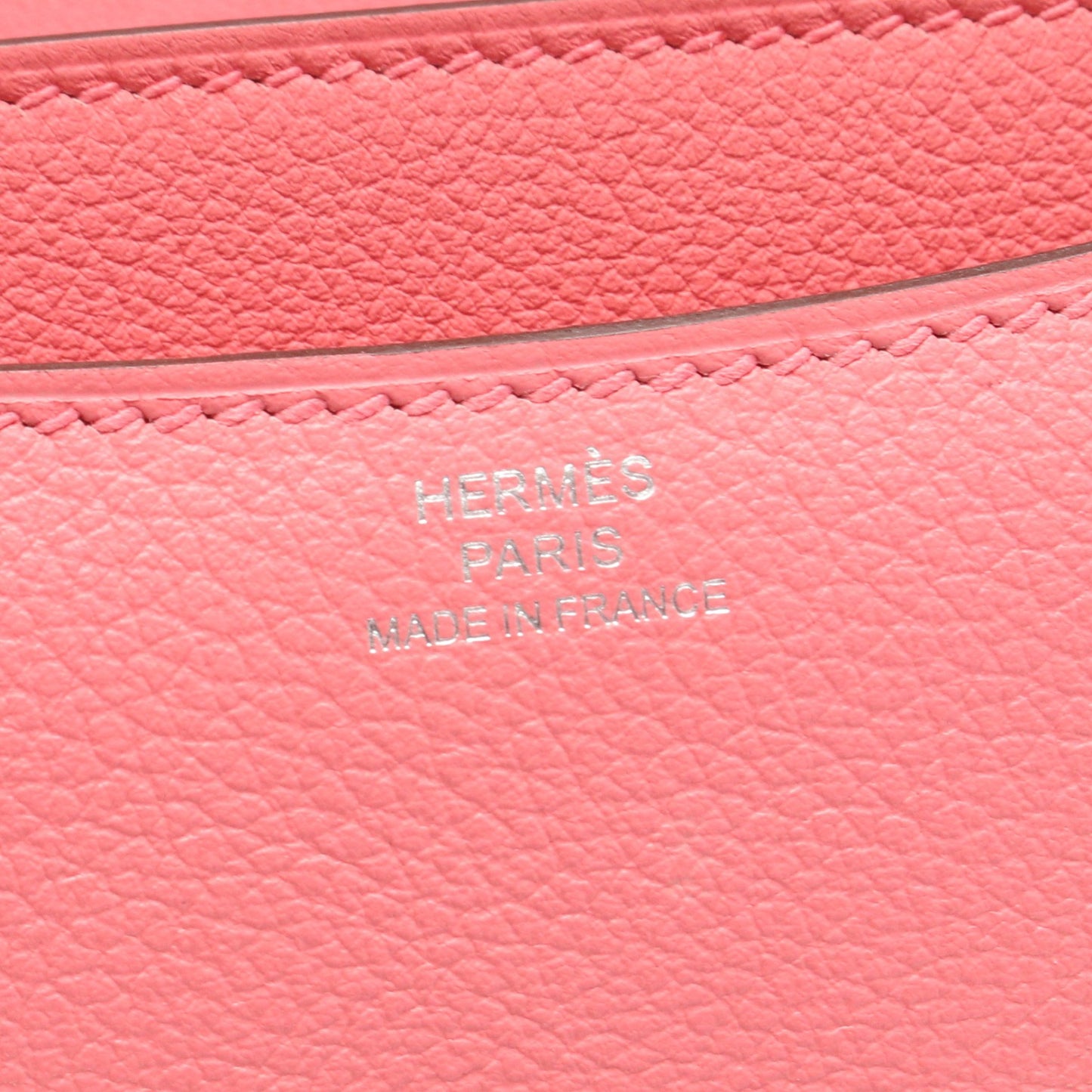 コンスタンス3 ミニ ローズエテ ショルダーバッグ エバーカラー ピンク シルバー金具 Y刻印 エルメス バッグ HERMES