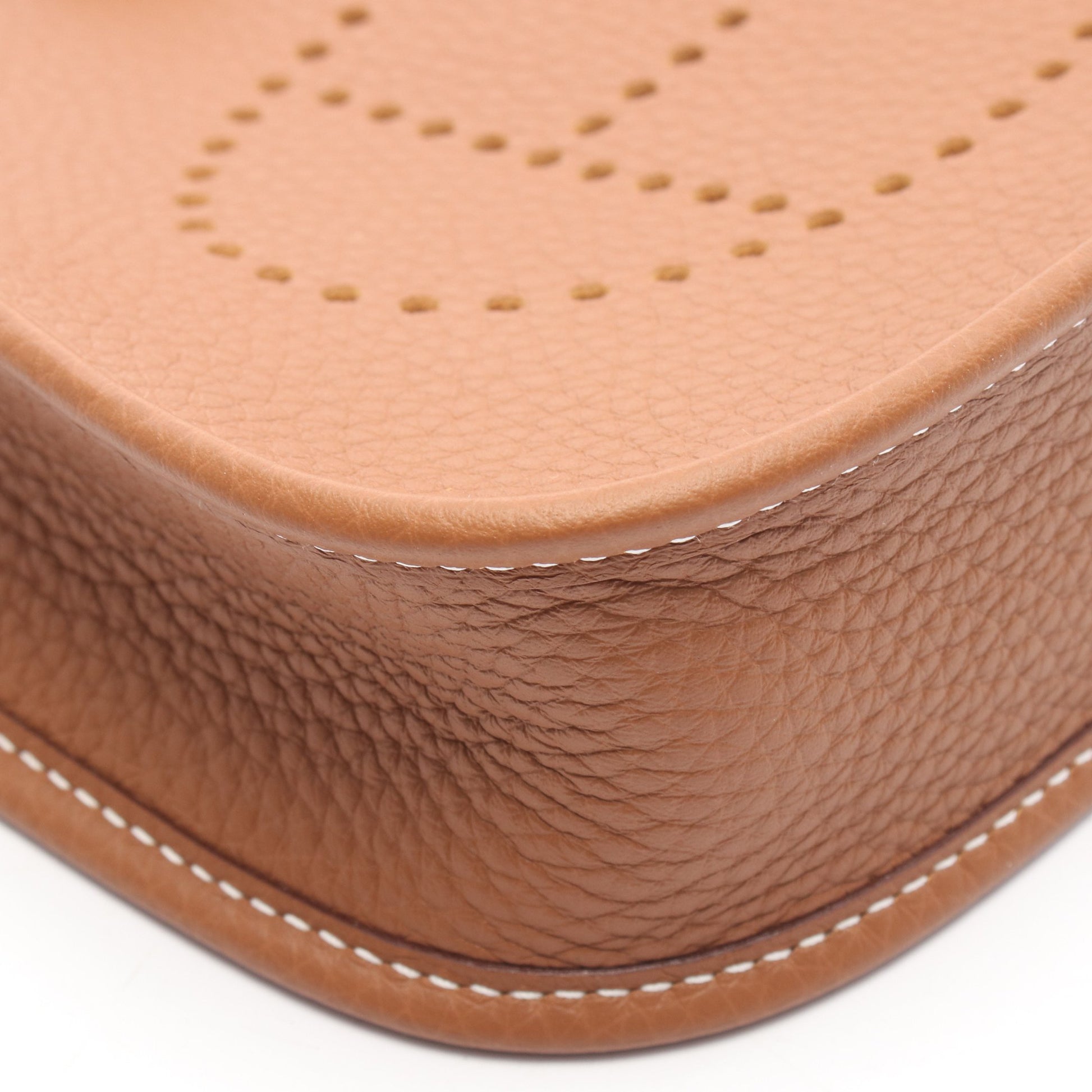 エヴリンTPM ゴールド ショルダーバッグ トリヨンクレマンス ブラウン シルバー金具 G刻印 エルメス バッグ HERMES