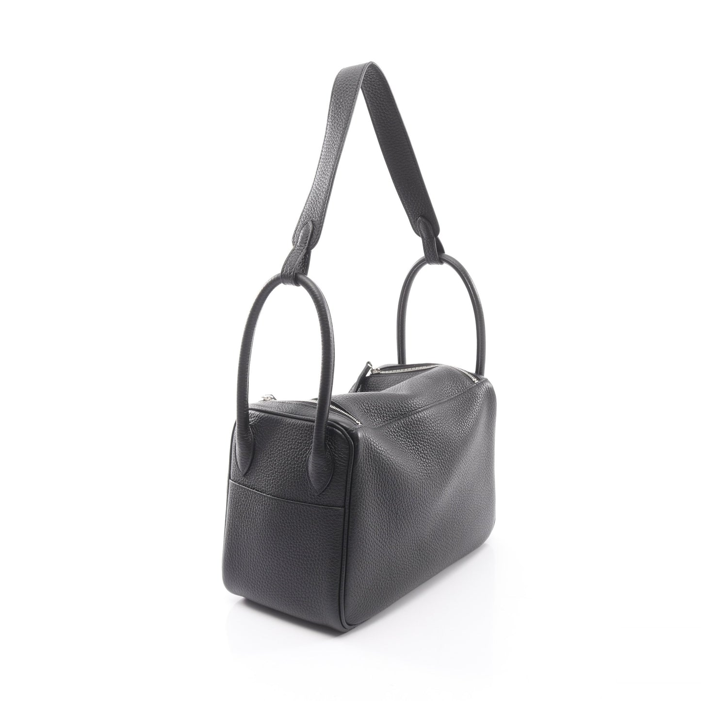 リンディ26 ショルダーバッグ トリヨンクレマンス ブラック シルバー金具 B刻印 エルメス バッグ HERMES