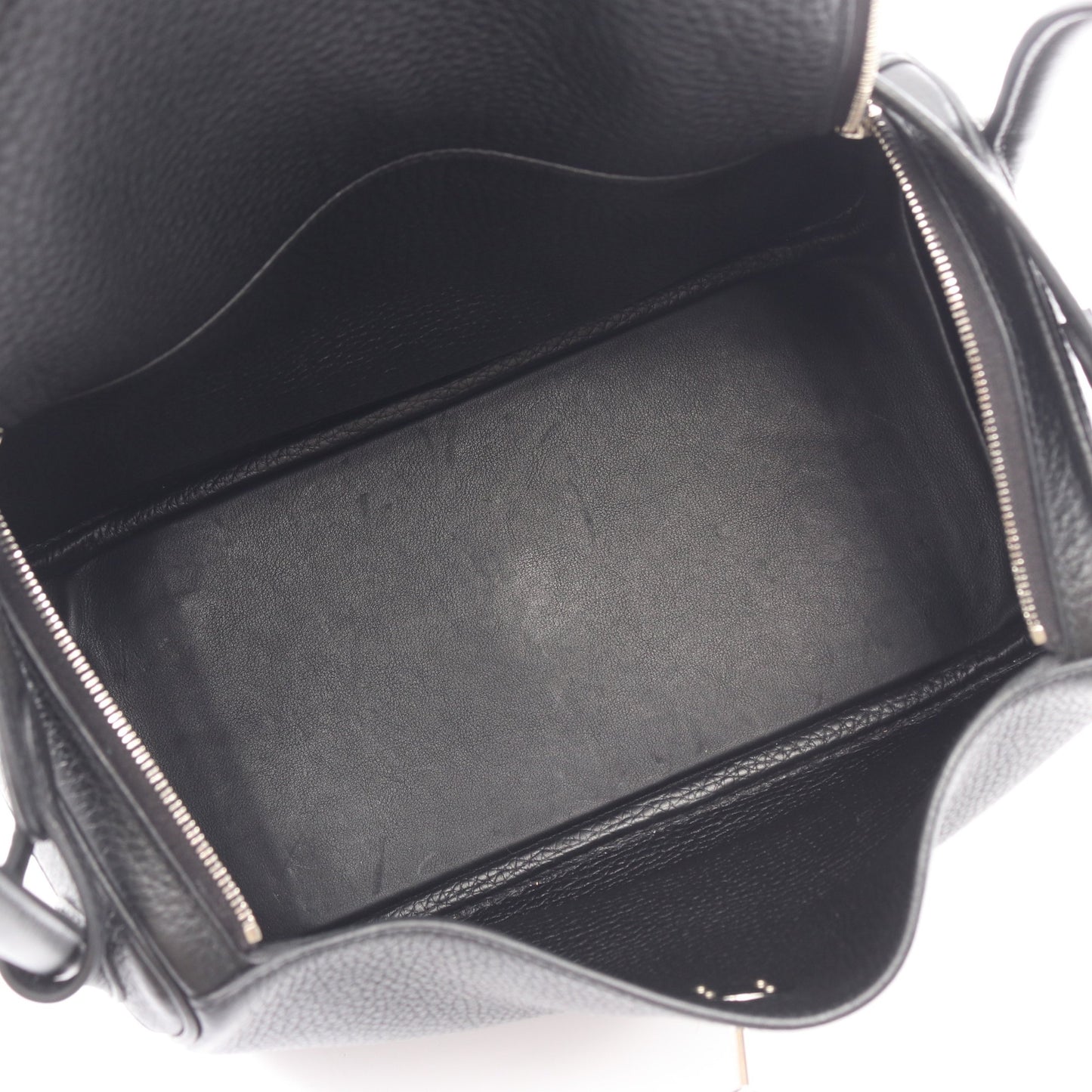 リンディ26 ショルダーバッグ トリヨンクレマンス ブラック シルバー金具 B刻印 エルメス バッグ HERMES