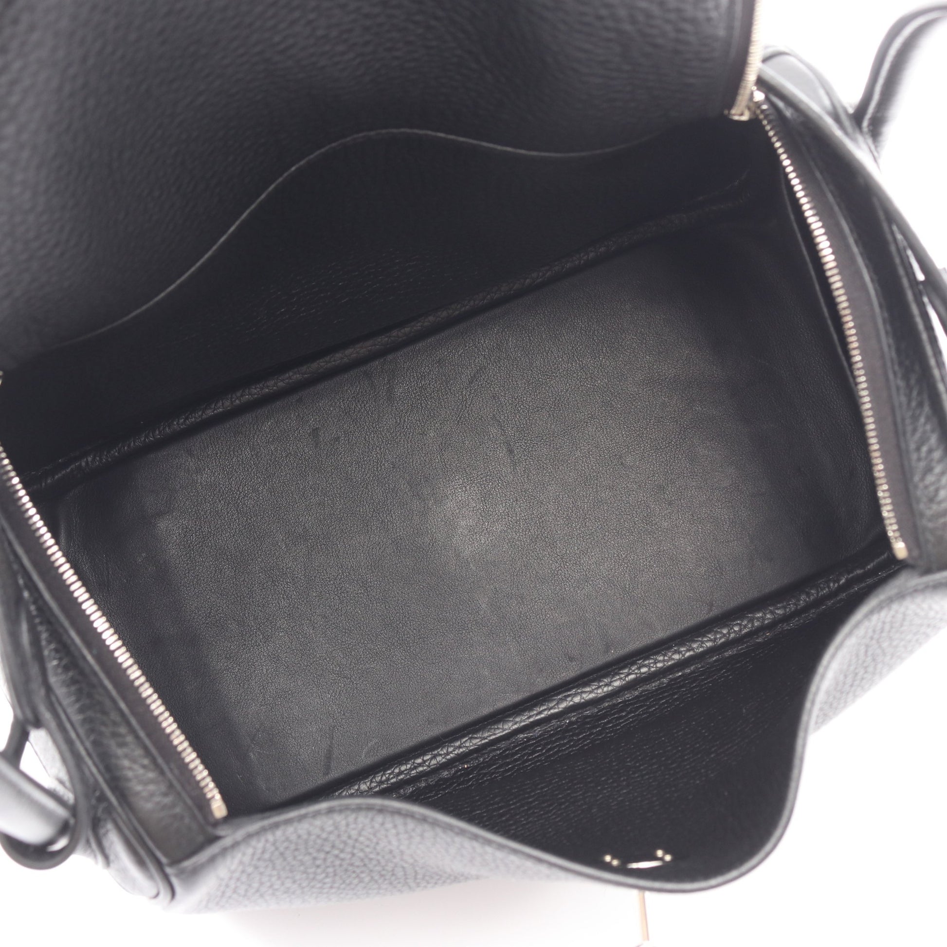 リンディ26 ショルダーバッグ トリヨンクレマンス ブラック シルバー金具 B刻印 エルメス バッグ HERMES