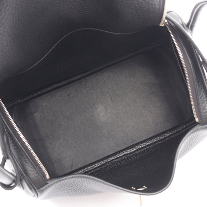 リンディ26 ショルダーバッグ トリヨンクレマンス ブラック シルバー金具 B刻印 エルメス バッグ HERMES
