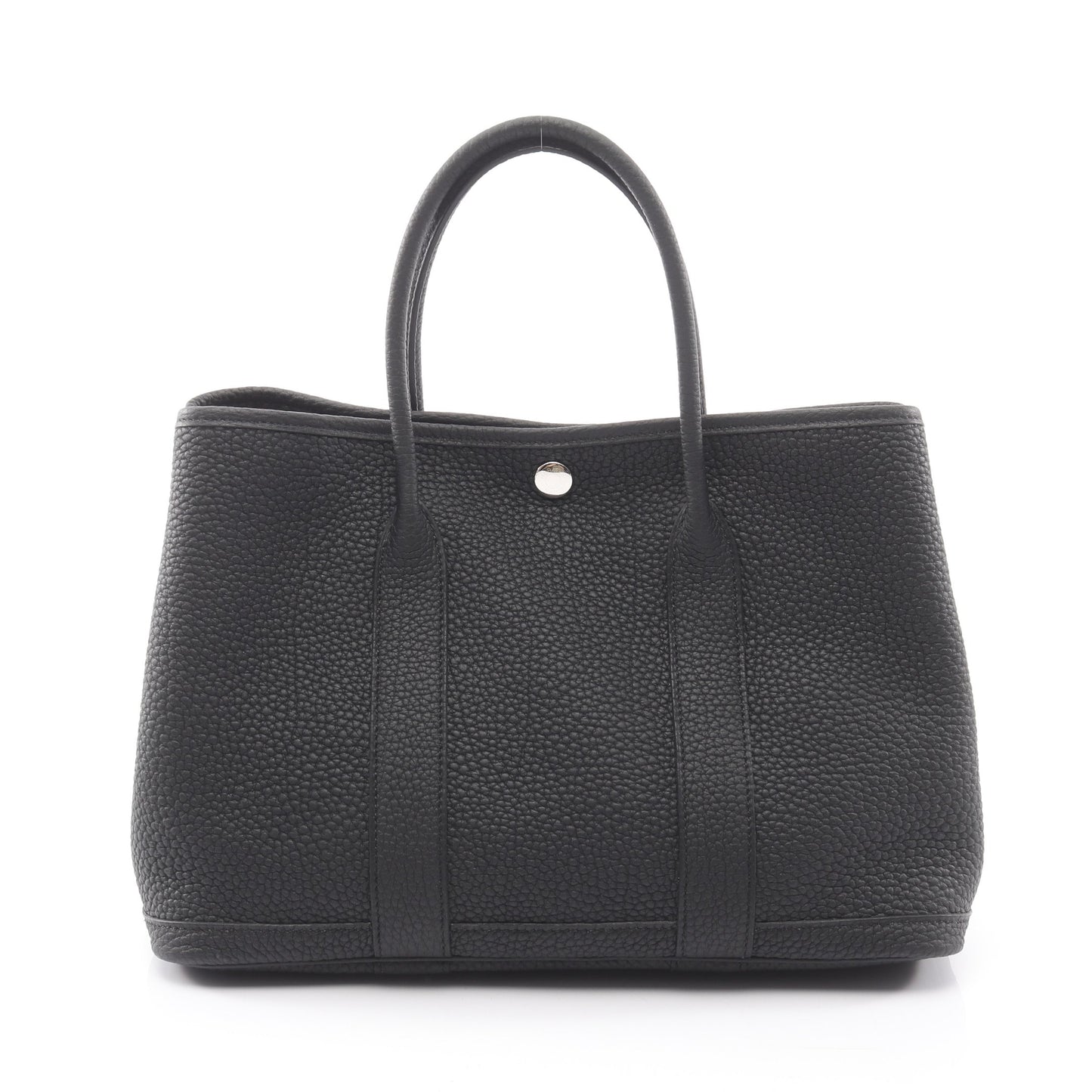 ガーデンパーティTPM ハンドバッグ トートバッグ ネゴンダ ブラック シルバー金具 G刻印 エルメス バッグ HERMES