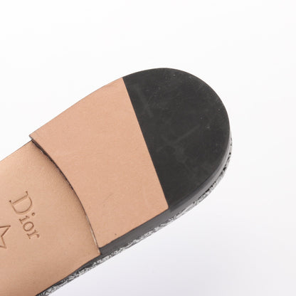 Dway スライドサンダル キャンバス ホワイト ブラック クリスチャンディオール シューズ Christian Dior