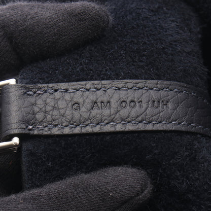 ピコタンロックPM キャバン ハンドバッグ トリヨンクレマンス ダークネイビー シルバー金具 G刻印 エルメス バッグ HERMES