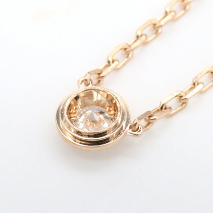 ダムール SM ネックレス ネックレス K18PG ダイヤモンド ピンクゴールド クリア カルティエ アクセサリー Cartier