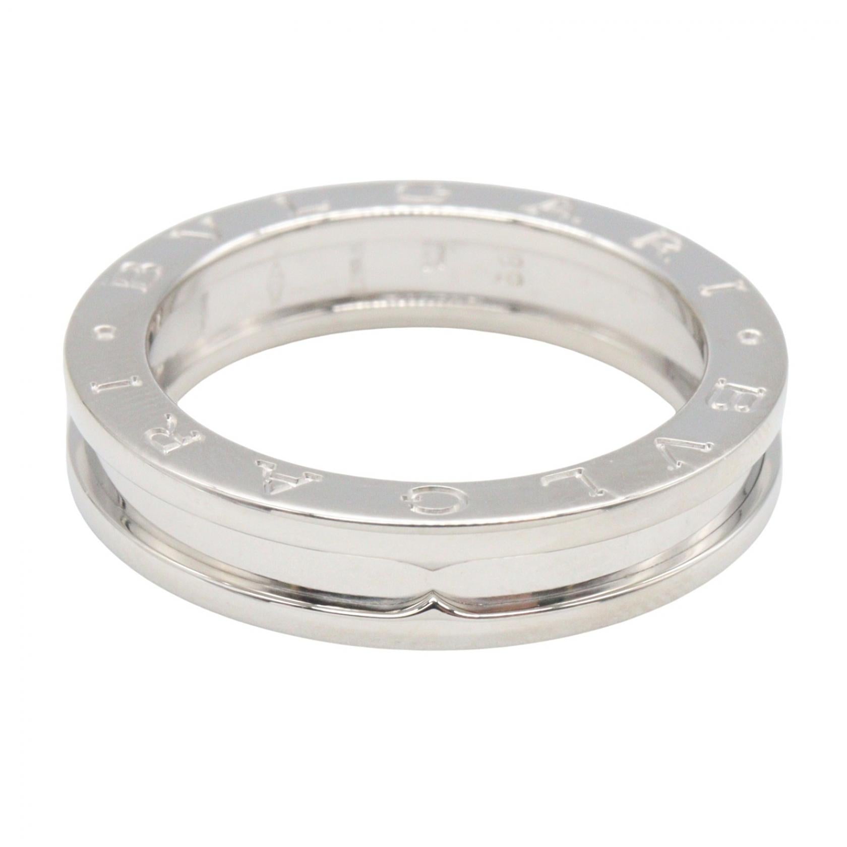 B-zero1 ビーゼロワン 1バンド リング リング 指輪 K18WG ホワイトゴールド ブルガリ アクセサリー BVLGARI