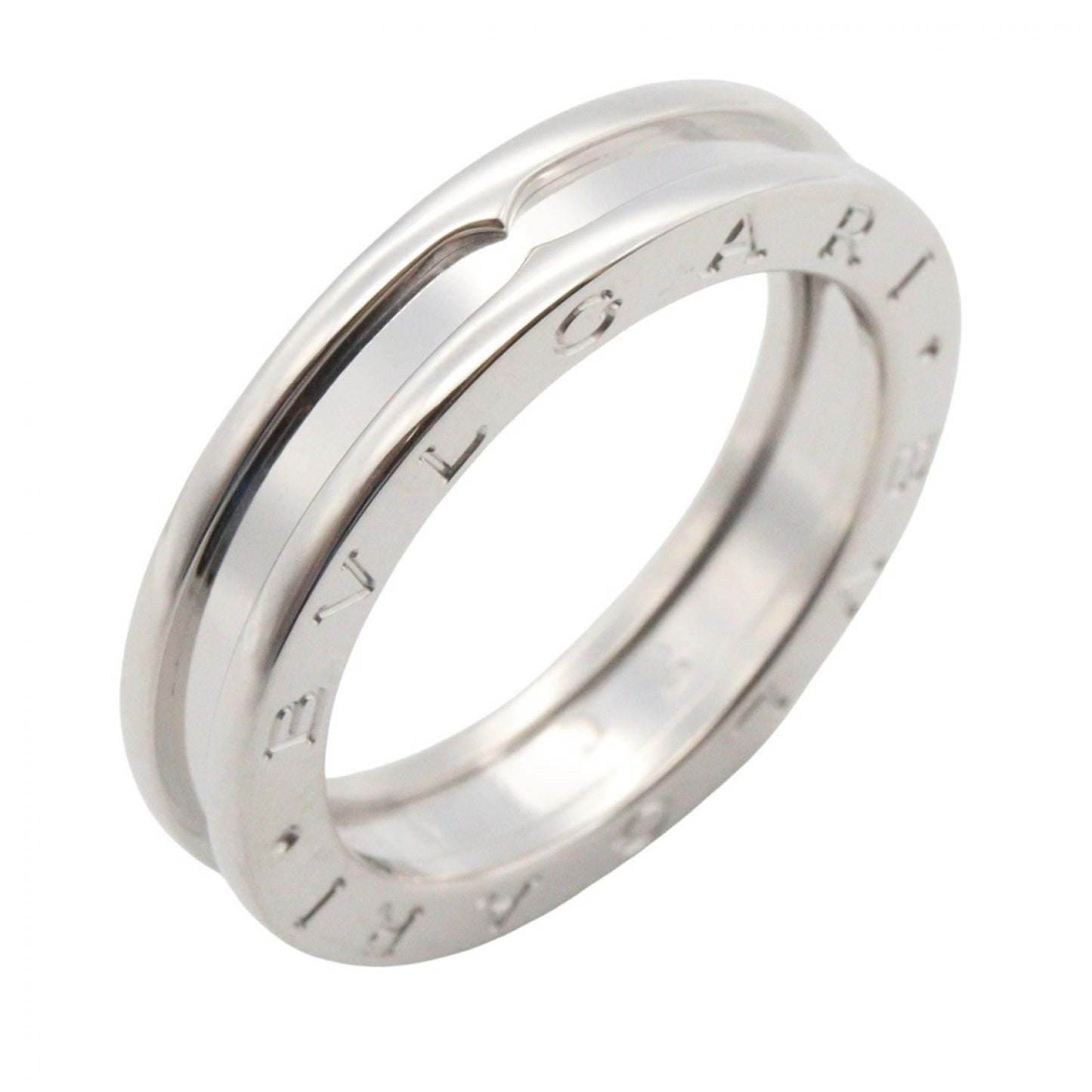 B-zero1 ビーゼロワン 1バンド リング リング 指輪 K18WG ホワイトゴールド ブルガリ アクセサリー BVLGARI