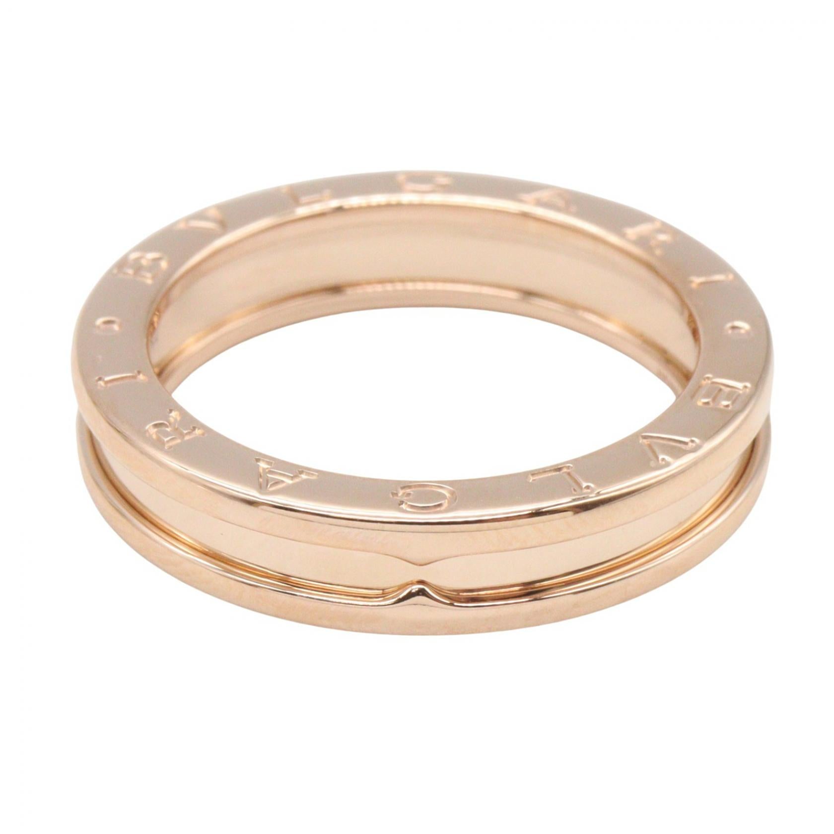 B-zero1 ビーゼロワン リング 1バンド リング 指輪 K18PG ピンクゴールド ブルガリ アクセサリー BVLGARI