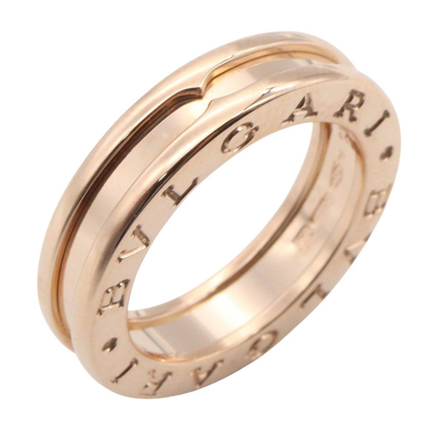 B-zero1 ビーゼロワン リング 1バンド リング 指輪 K18PG ピンクゴールド ブルガリ アクセサリー BVLGARI