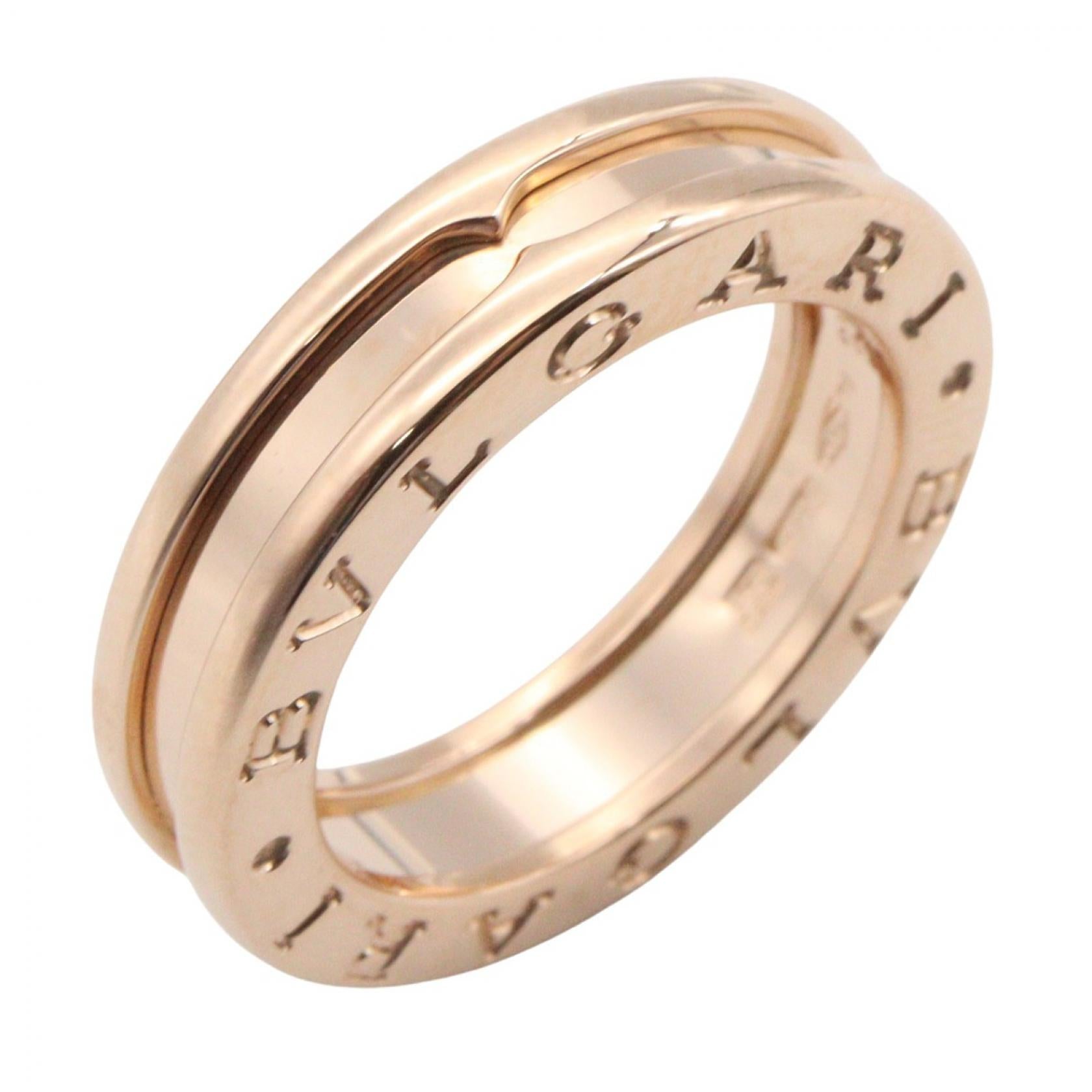 B-zero1 ビーゼロワン リング 1バンド リング 指輪 K18PG ピンクゴールド ブルガリ アクセサリー BVLGARI