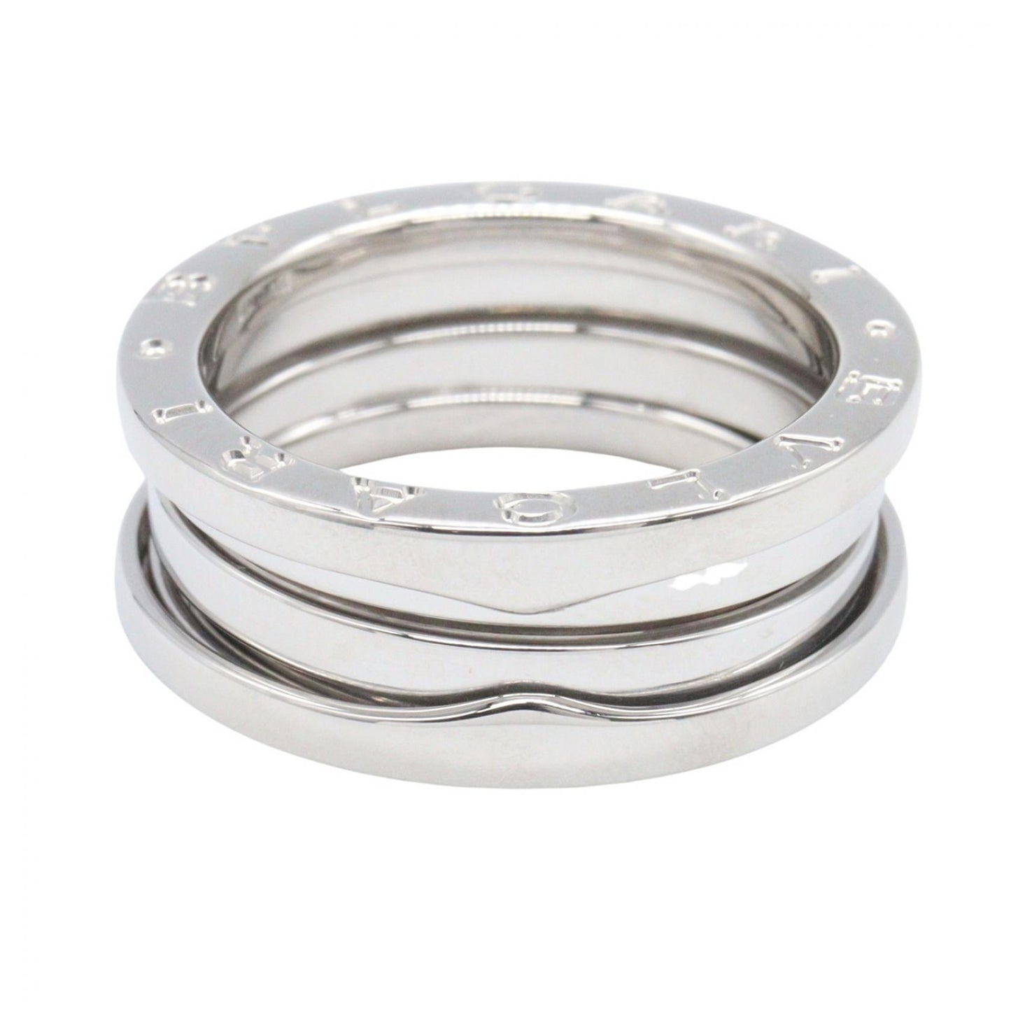 B-zero1 ビーゼロワン リング 3バンド リング 指輪 K18WG ホワイトゴールド ブルガリ アクセサリー BVLGARI