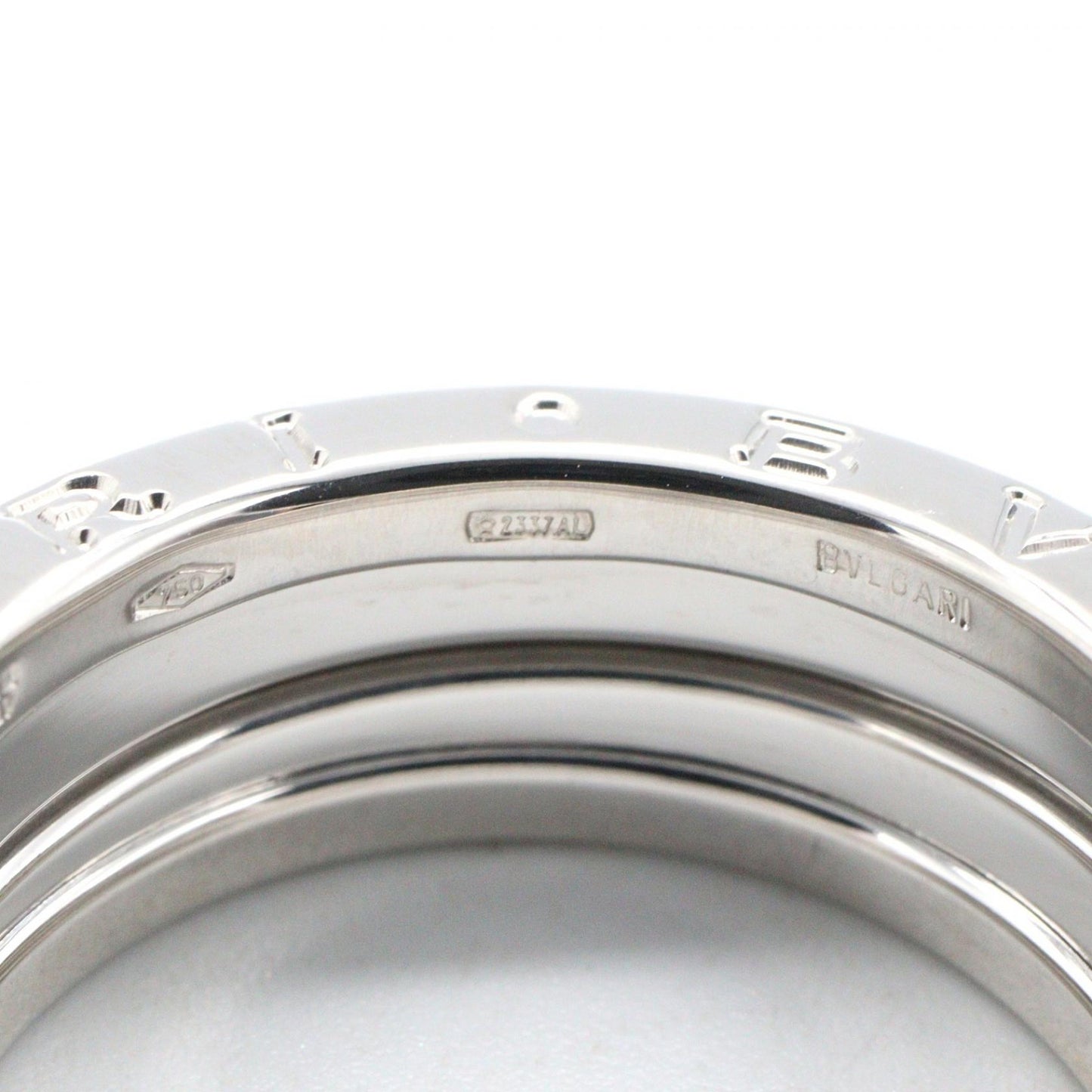 B-zero1 ビーゼロワン リング 3バンド リング 指輪 K18WG ホワイトゴールド ブルガリ アクセサリー BVLGARI