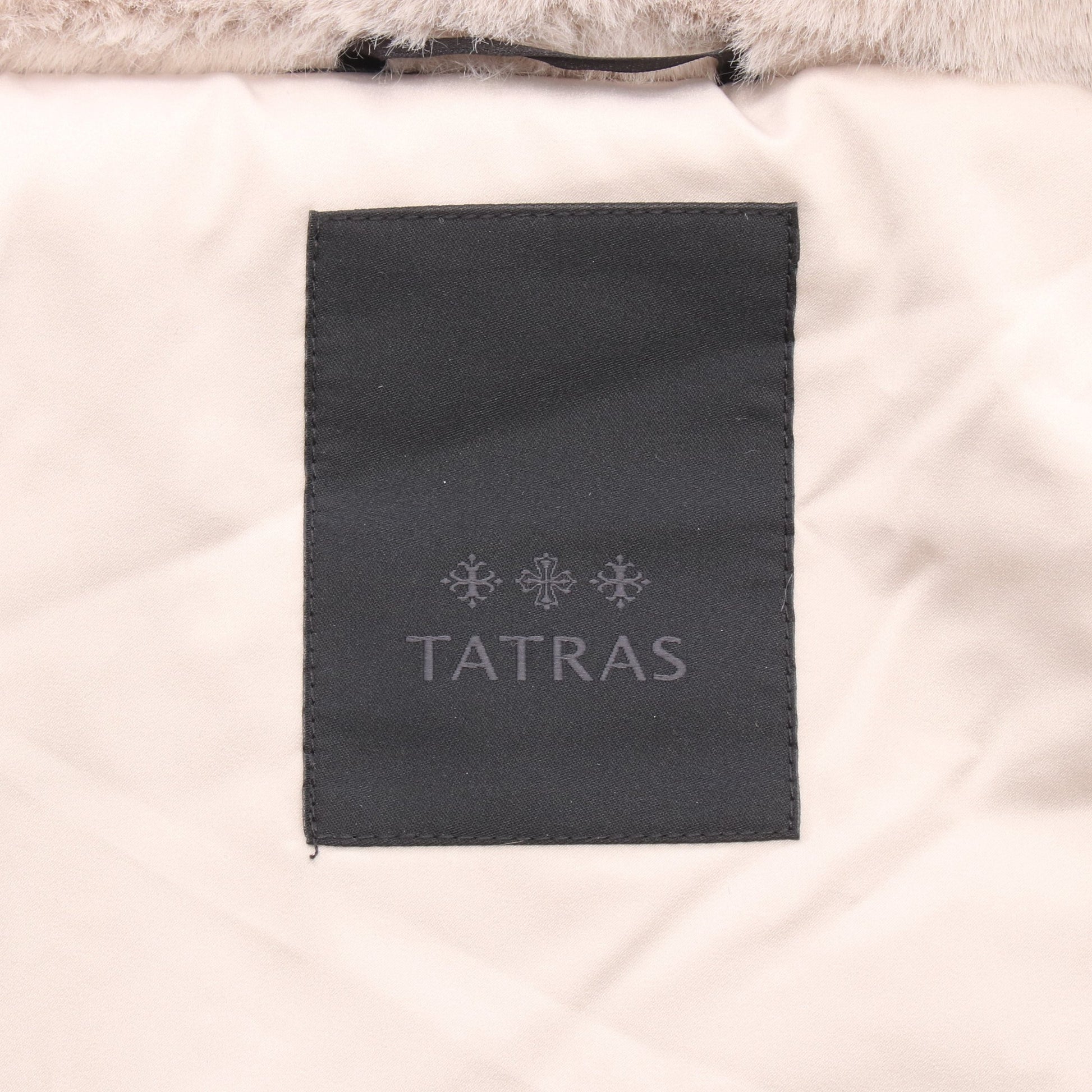 YUMOLA ユモラ エコファー フード付き ブルゾン グレーベージュ タトラス アウター TATRAS