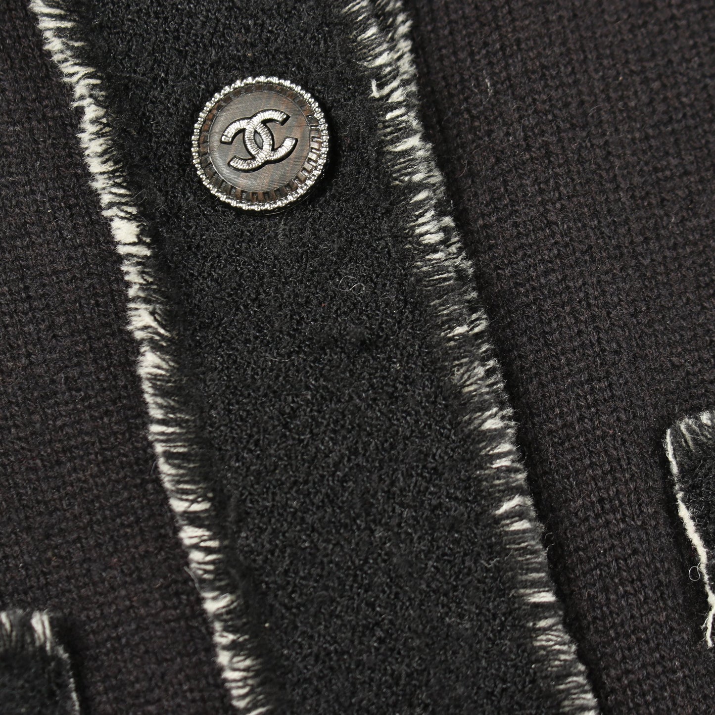 ココマーク カーディガン カシミヤ ブラック シャネル トップス CHANEL