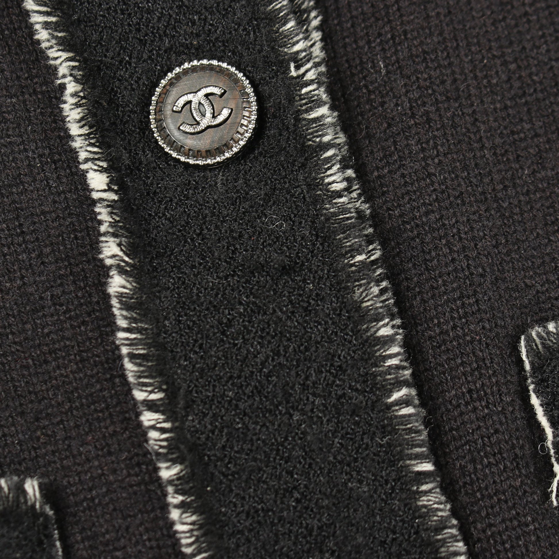 ココマーク カーディガン カシミヤ ブラック シャネル トップス CHANEL