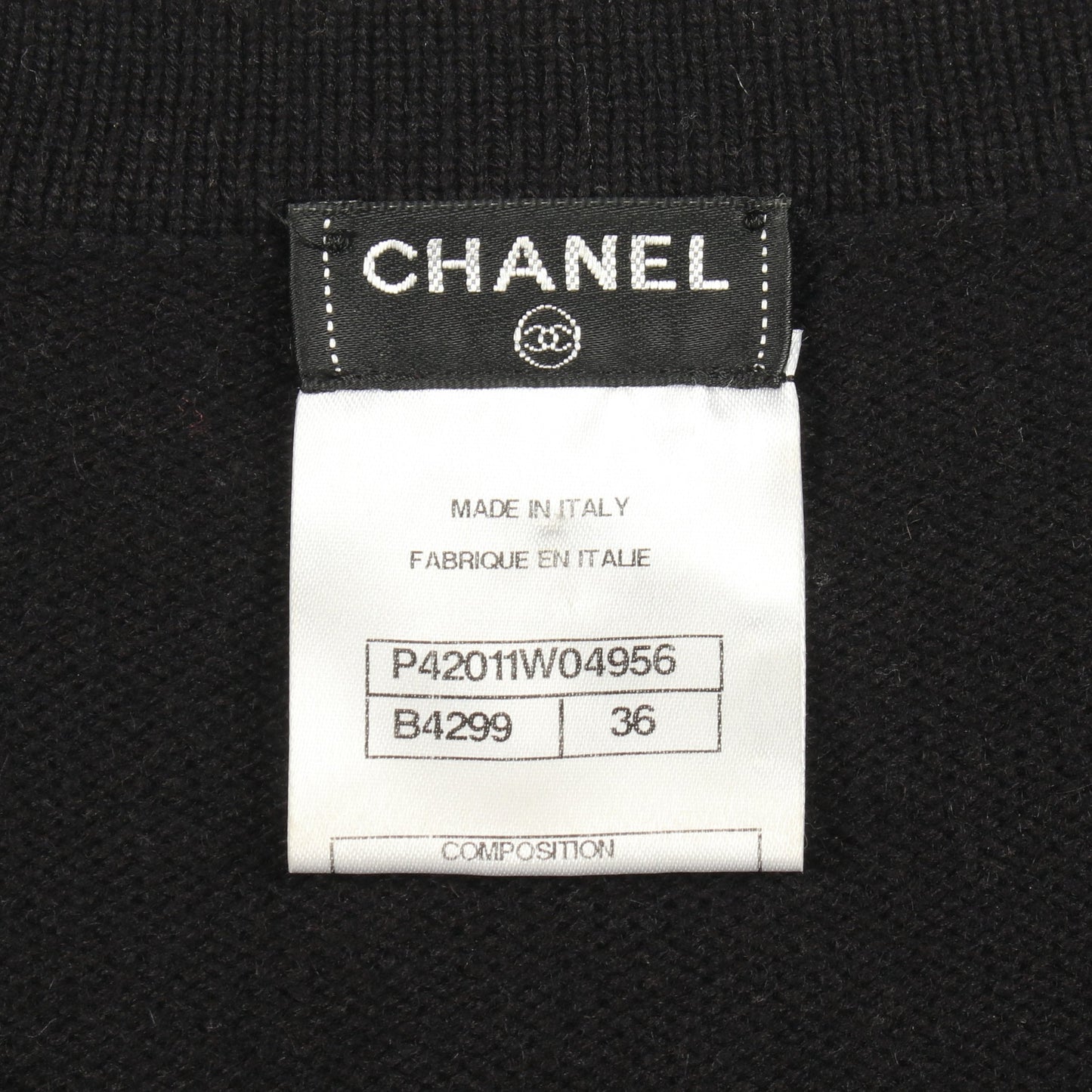 ココマーク カーディガン カシミヤ ブラック シャネル トップス CHANEL
