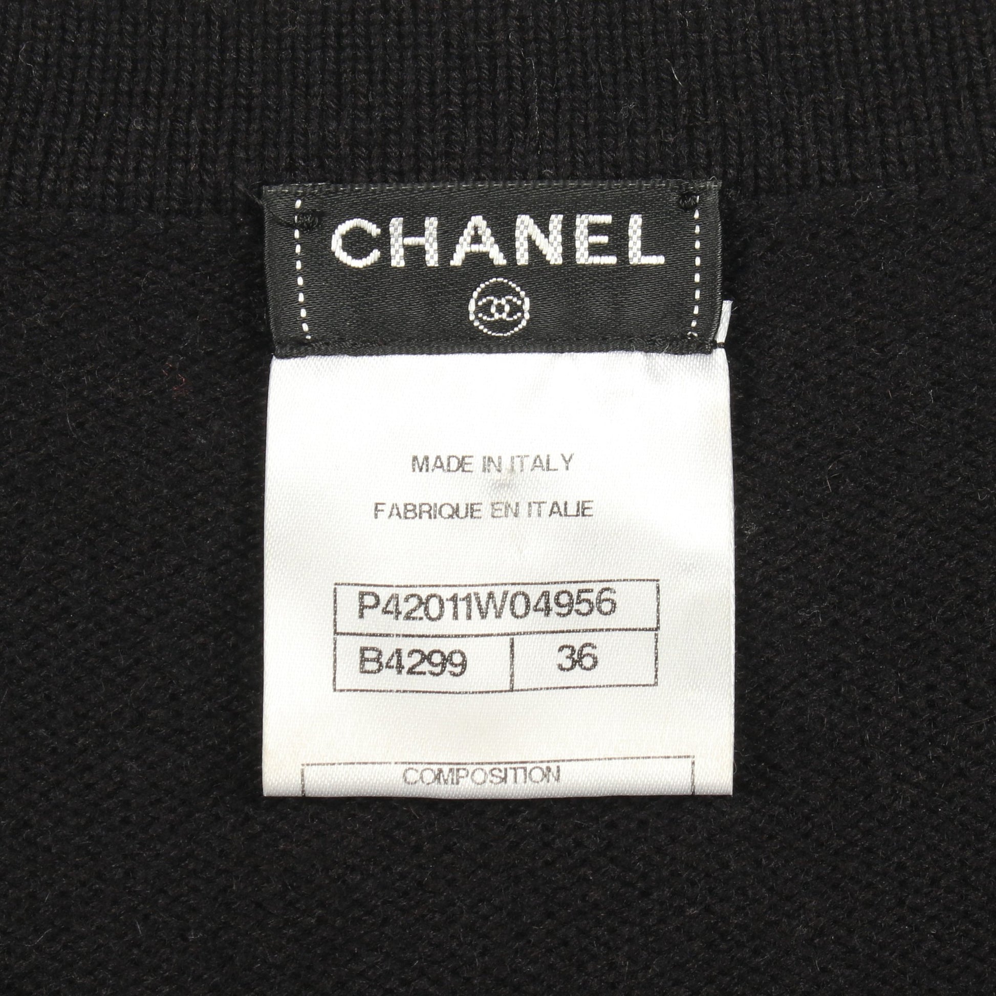 ココマーク カーディガン カシミヤ ブラック シャネル トップス CHANEL