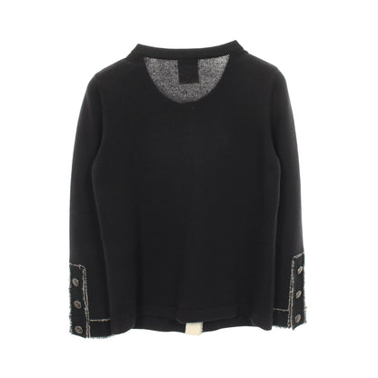ココマーク カーディガン カシミヤ ブラック シャネル トップス CHANEL