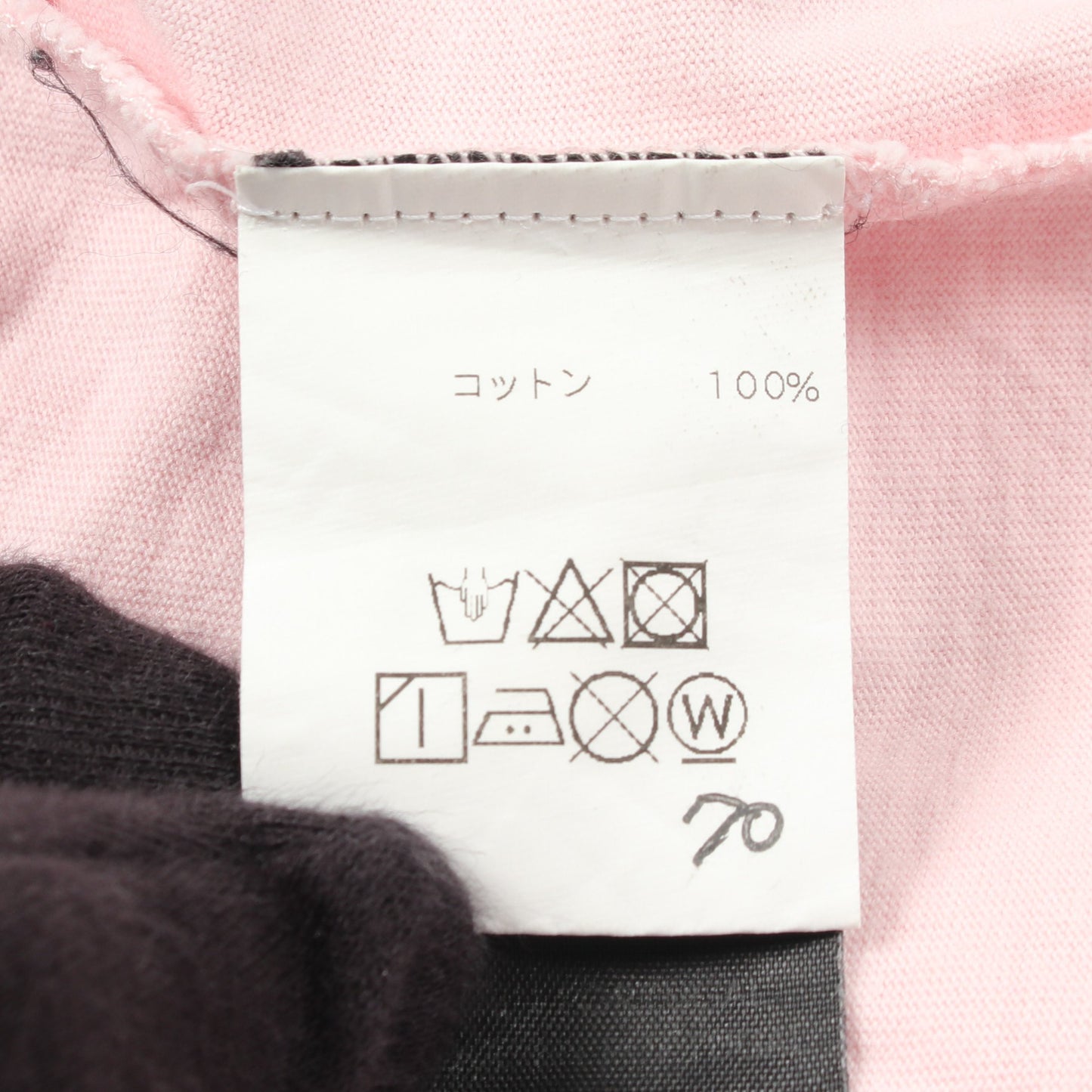 ユニコーン クルーネック 半袖Tシャツ コットン ピンク ヴェトモン トップス VETEMENTS