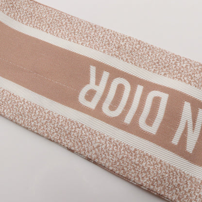 ミッツァ オブリーク リボン スカーフ シルク ベージュ クリスチャンディオール 財布・小物 Christian Dior