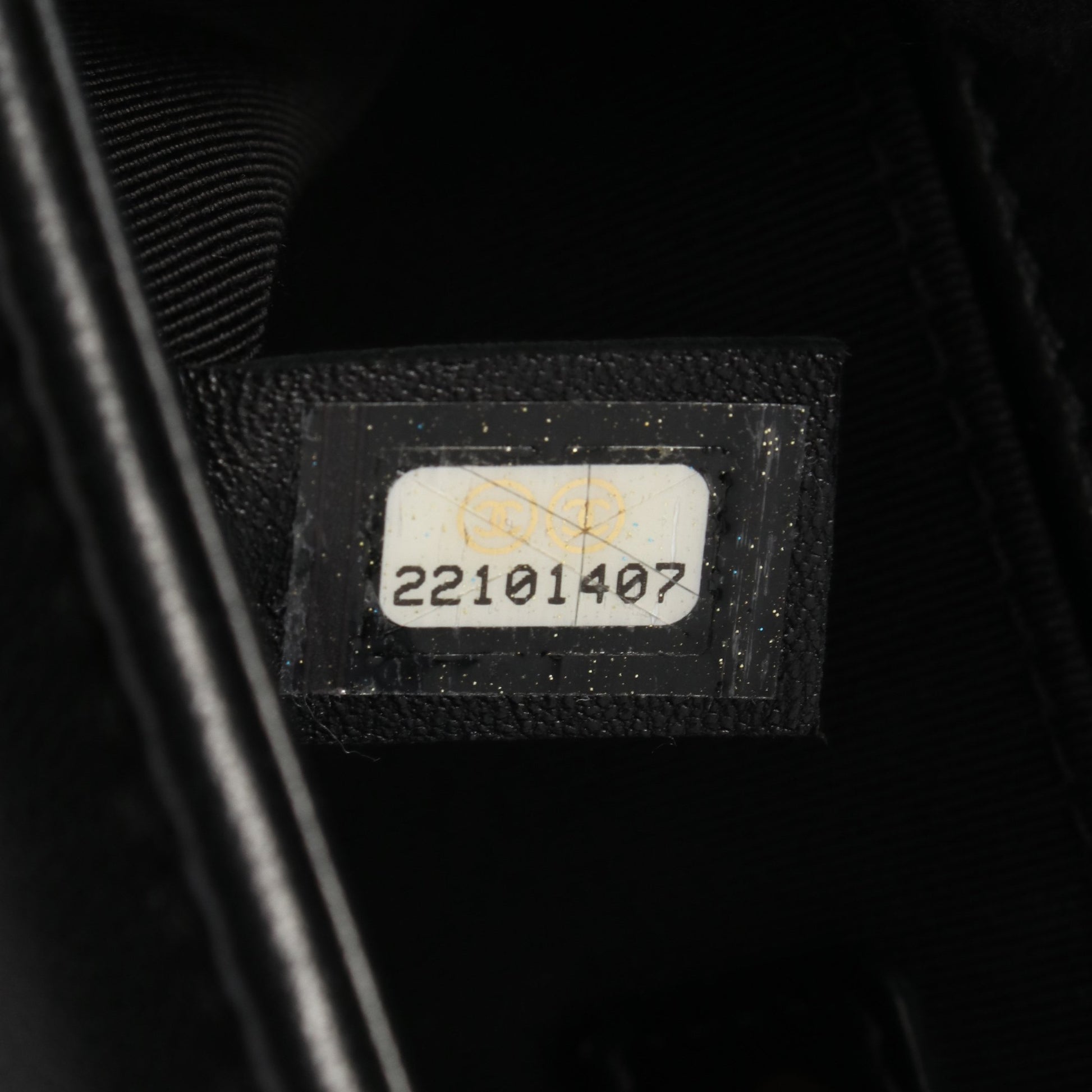 ボーイシャネル スモール チェーンショルダーバッグ ラムスキン ブラック ゴールド金具 シャネル バッグ CHANEL
