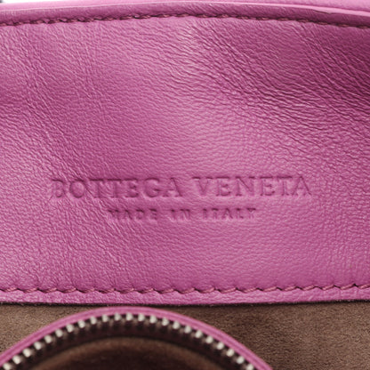 イントレチャート ショルダーバッグ ショルダーバッグ レザー パープル ボッテガヴェネタ バッグ BOTTEGA VENETA